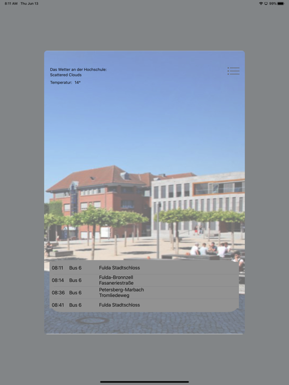 Screenshot #5 pour HochschulApp - HS-Fulda