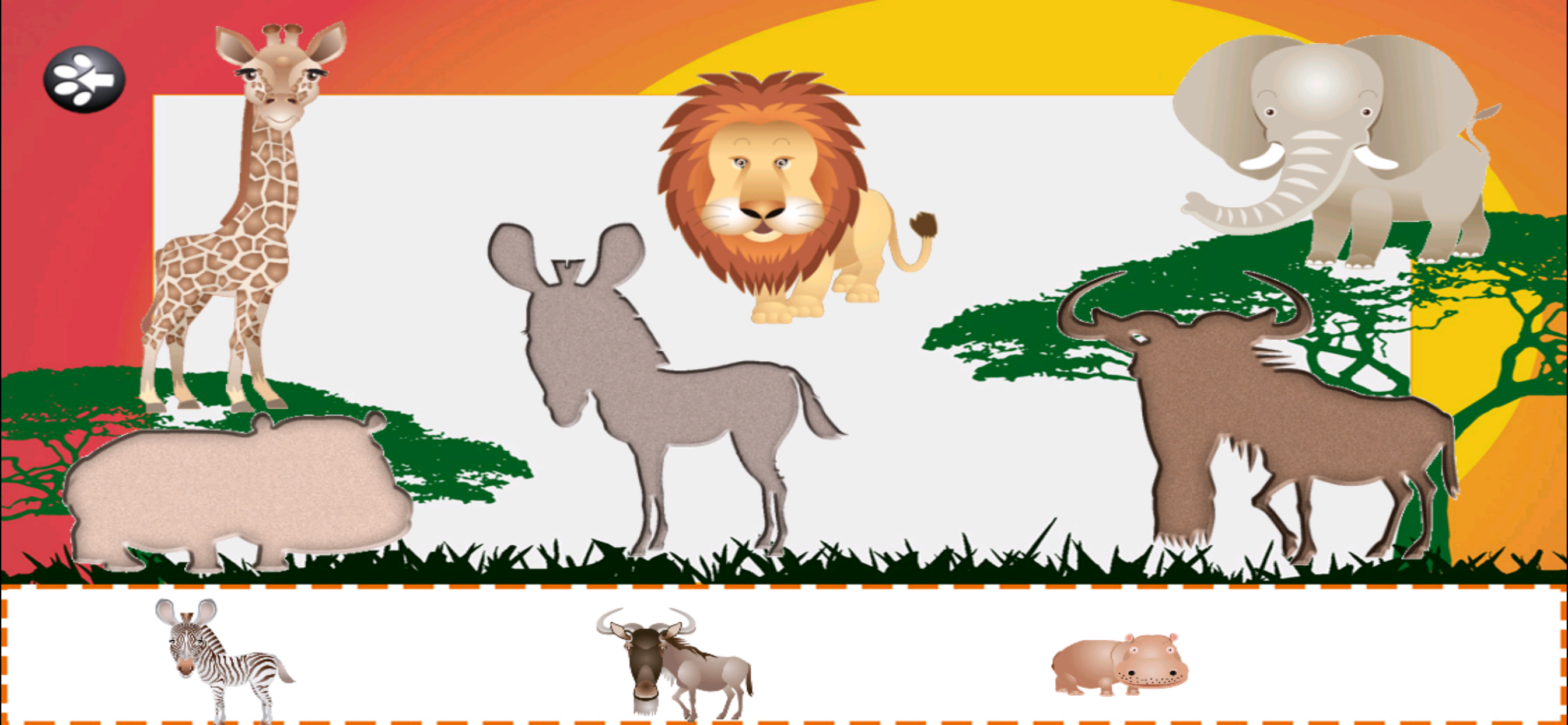 Animals life - Toddlers games