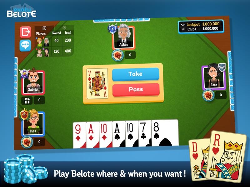 Belote & Coinche online screenshot 7