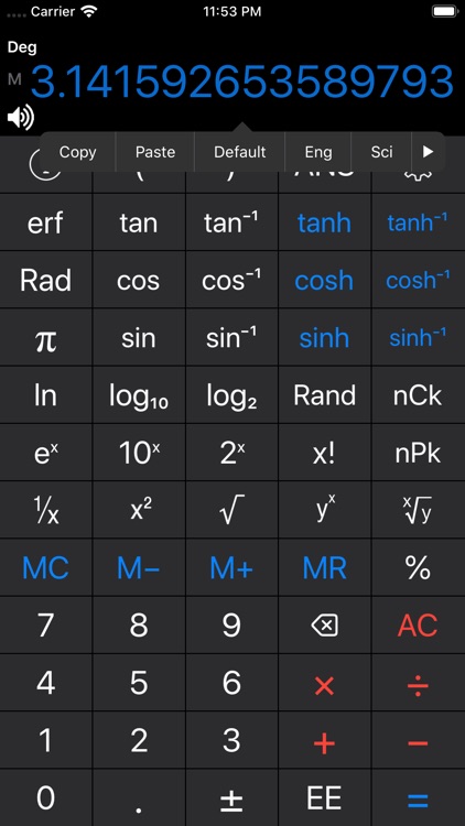 Scientific Calc