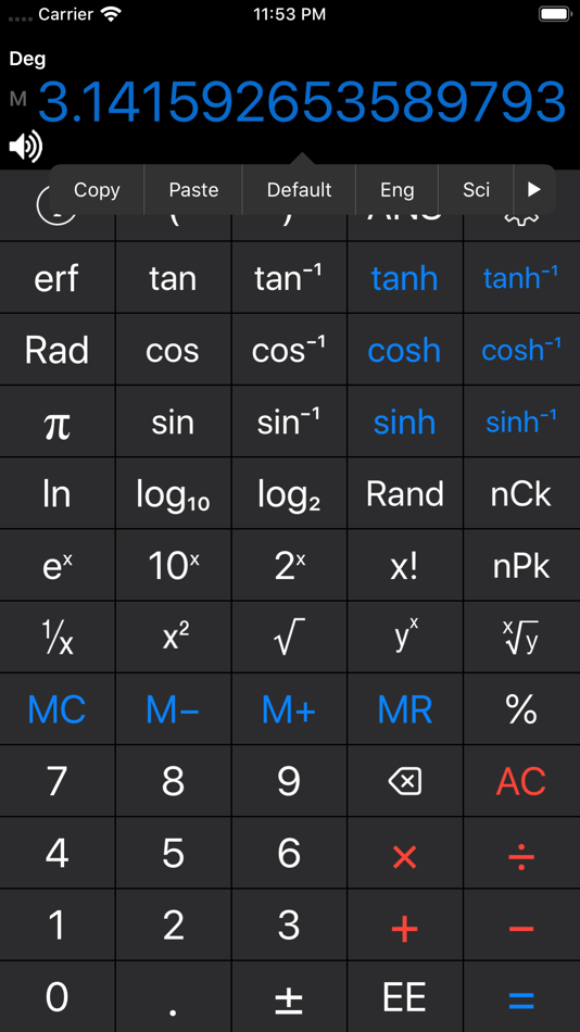 #2. Scientific Calc (iOS) 由: Hannes Sverrisson