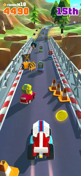 Game screenshot Blocky Racer - Endless Racing mod apk