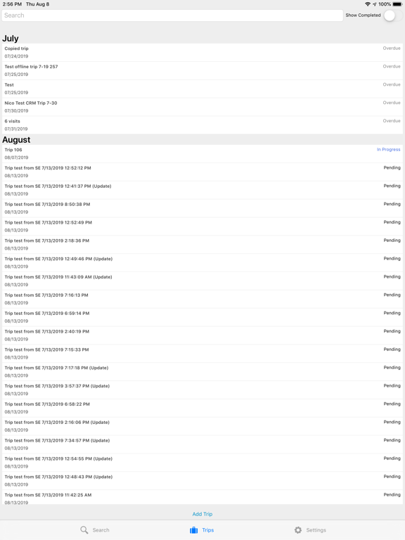 WSN Stage iPad screenshot 3 - Utilities app