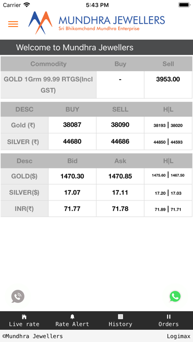 Screenshot #1 pour Mundhra Creation