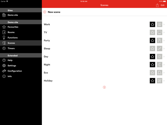 zeptrion iPad screenshot