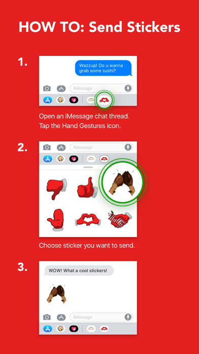 Christmas Hand Gestures screenshot