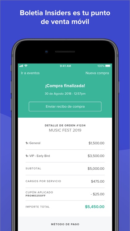 Insiders: Imprime boletos screenshot-3