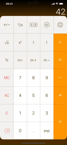 Captura de Pantalla 1 PCalc Lite iphone