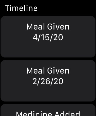 Apple Watch screenshot