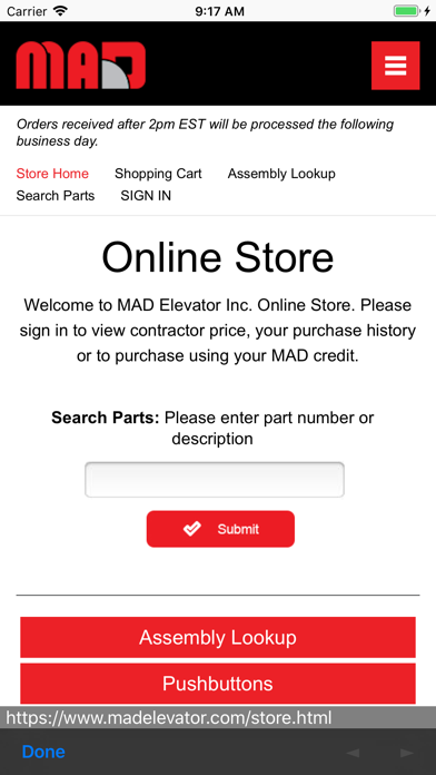 How to cancel & delete MAD Parts - MAD Elevator Inc. from iphone & ipad 4