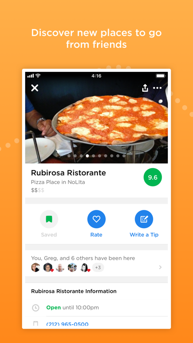 Foursquare Swarm: Check-in App Screenshot