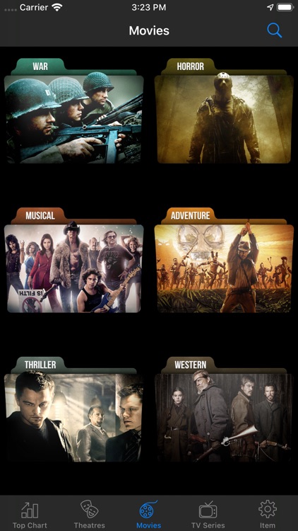 Movie Box & TV Show Listing