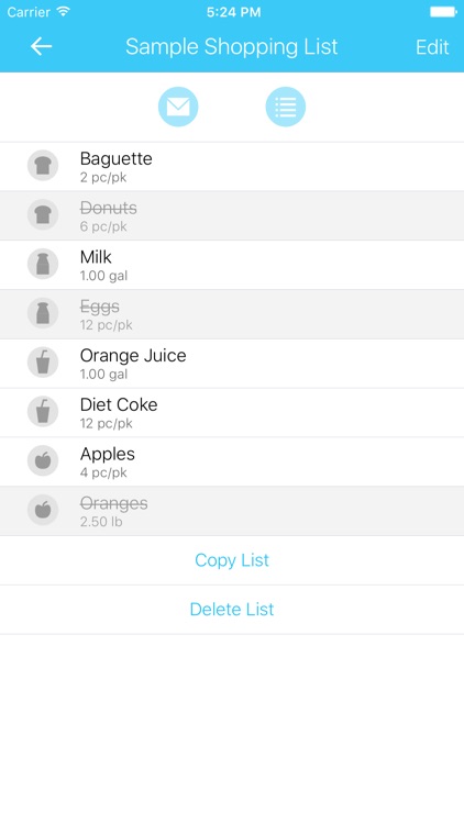 Grocery Listr | Lists