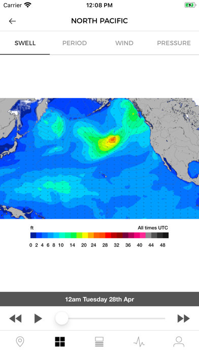 MSW Surf Forecast Screenshot