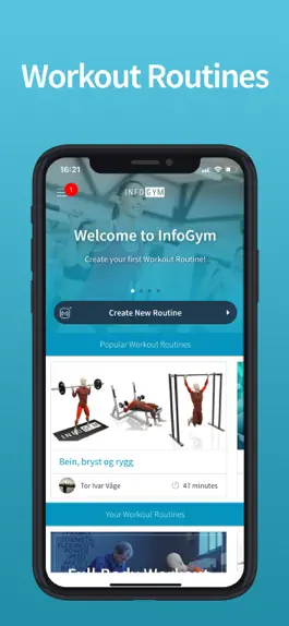Game screenshot InfoGym Trainer mod apk