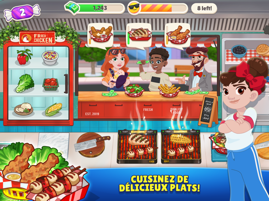 Screenshot #5 pour Kitchen Scramble 2: World Cook