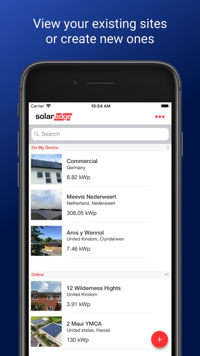 SolarEdge Mapper Screenshot
