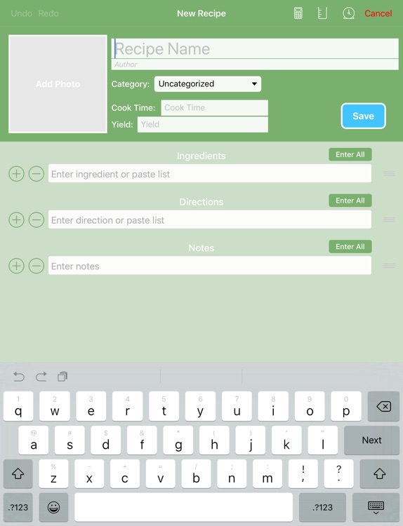 Personal Cookbook II