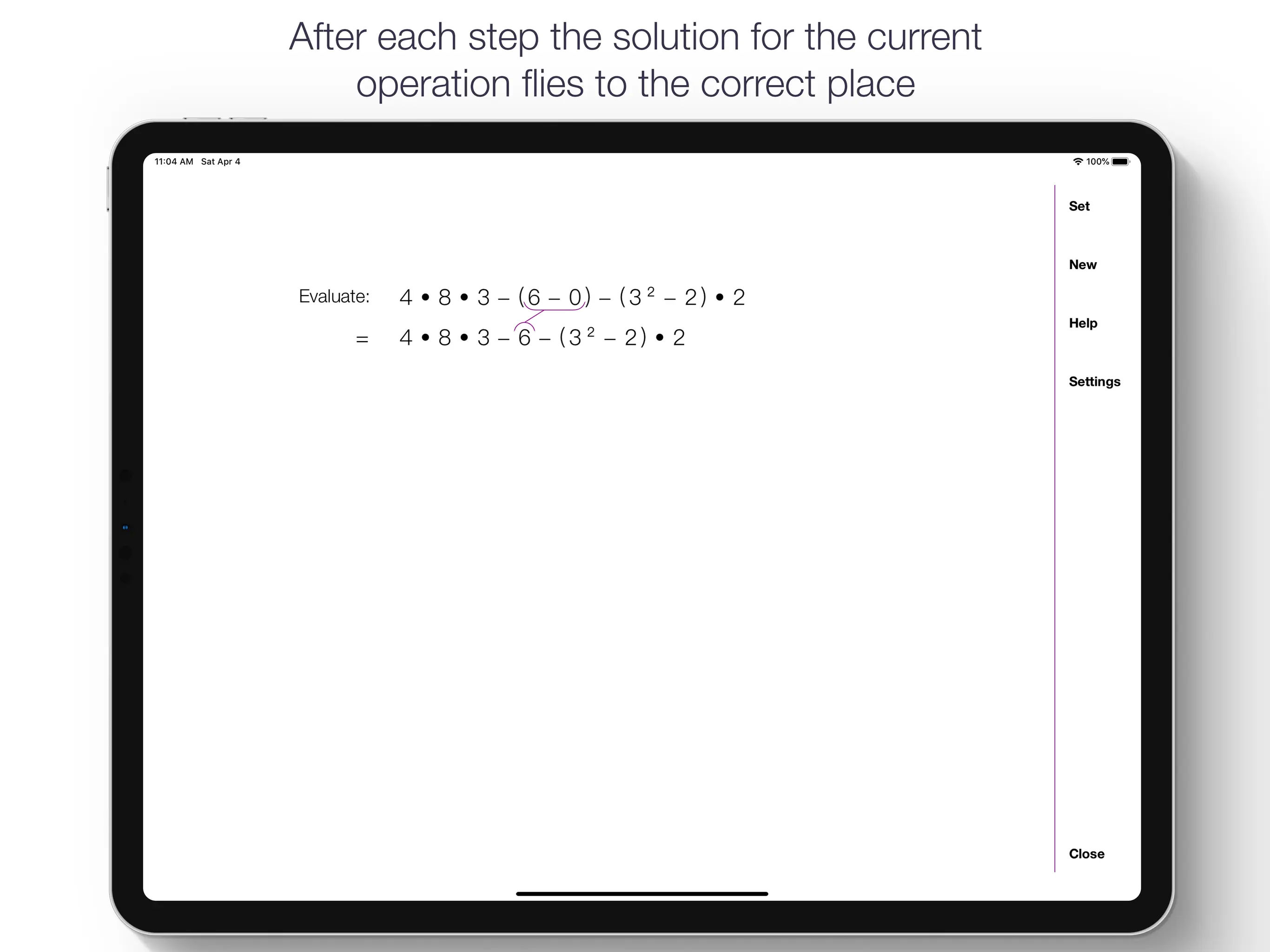 #5. Visual Order of Operations (iOS) De: Esa Helttula