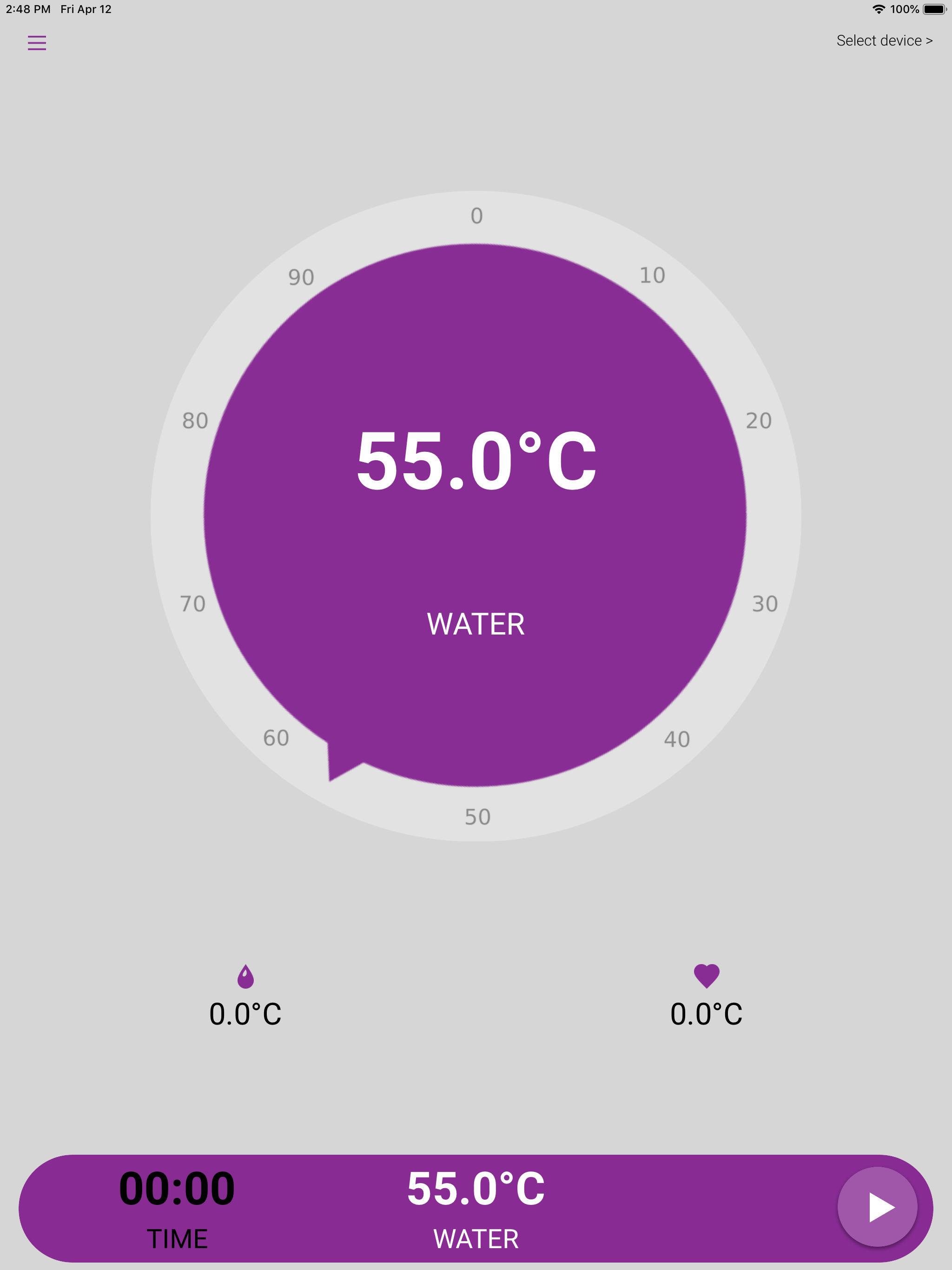 Sous Vide Bluetooth