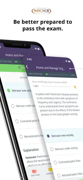 Game screenshot Continence Care Prep & Review mod apk