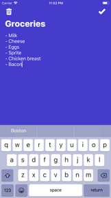 Note Box (Minimalistic Notes) screenshot