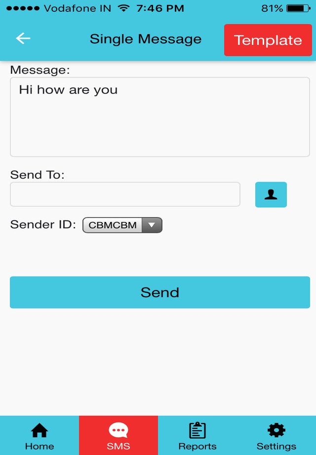 CBM SMS screenshot 3