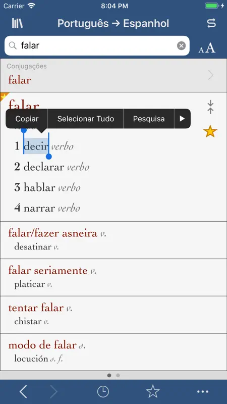 Ultra Espanhol-Português screenshot 1 of 3