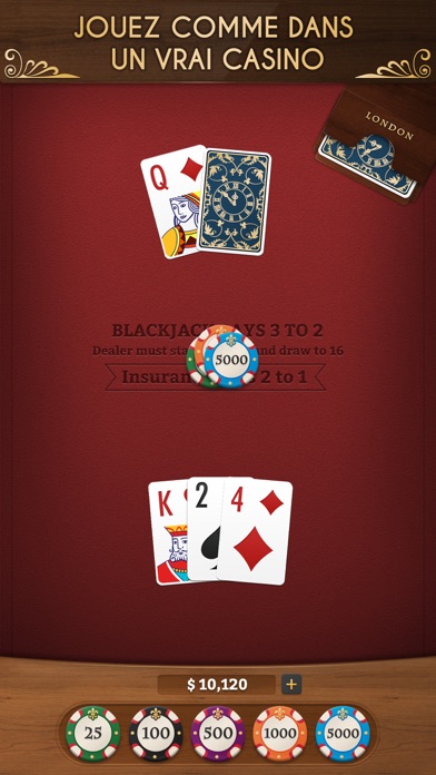 Screenshot #2 pour Blackjack ∙