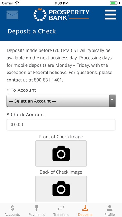 Prosperity Mobile Banking screenshot-4