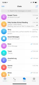 CloudVeil Messenger screenshot #1 for iPhone