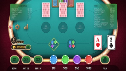 Mississippi Stud Poker Casino screenshot 2