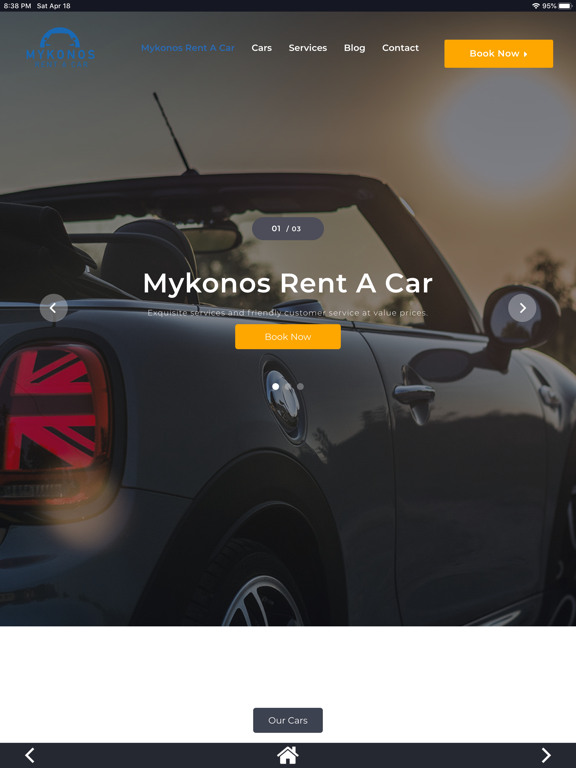 Screenshot #4 pour Mykonos Rent a Car