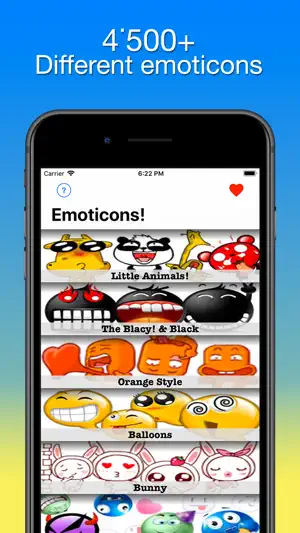Emoticons for Chat & Messages screenshot 2