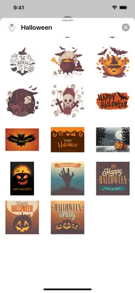 Game screenshot Halloween Stickers - Boo hack
