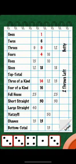 Game screenshot Yatzy HD hack