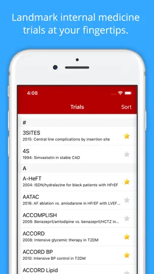 Screenshot von Journal Club: Medicine auf dem iPhone 1