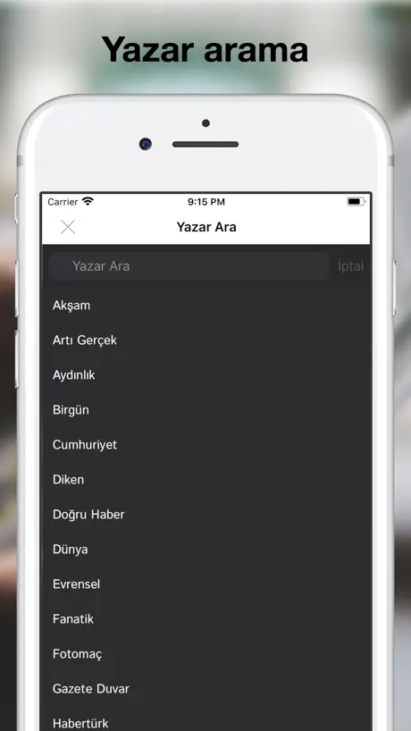 Yazar Takibi - Köşe Yazıları