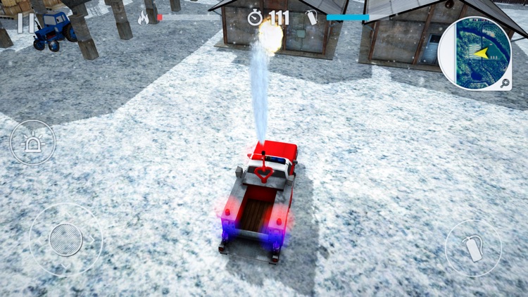 Winter Rescue Fire Trucks screenshot-3