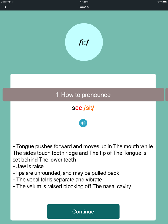 Screenshot #5 pour English Pronunciation IPA