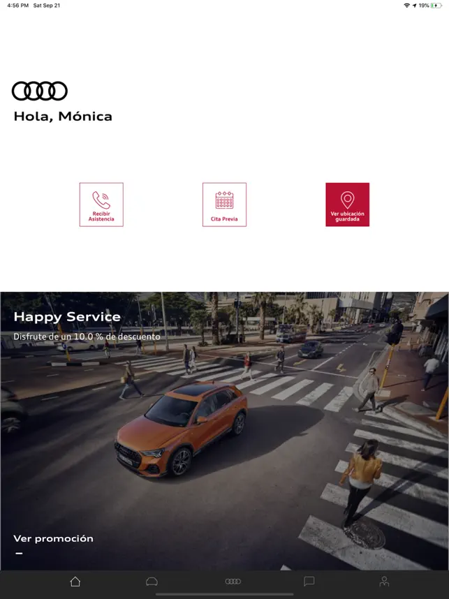 Immagine dello schermo 1 Audi Prestige Service iphone
