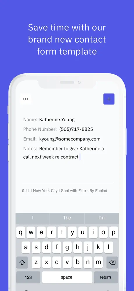 Flite - Email Yourself Notes