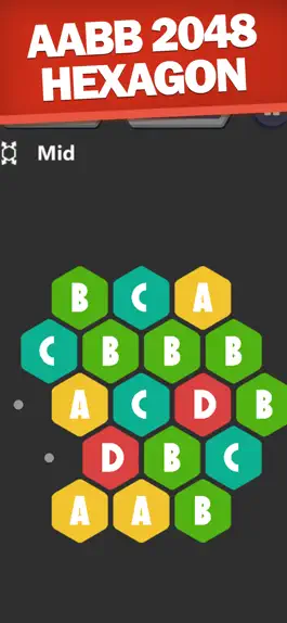 Game screenshot AABB 2048 Hexagon hack