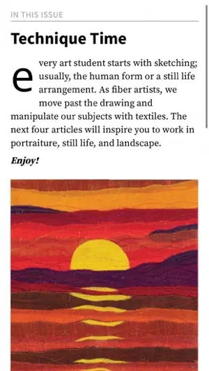 Quilting Arts Magazine screenshot 4