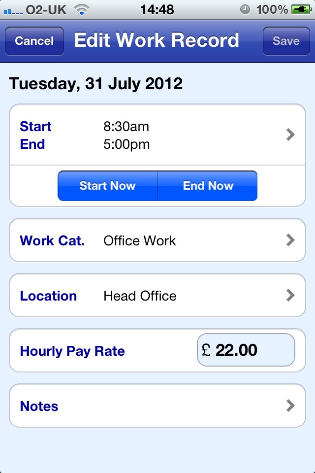 Pay Diary screenshot 2