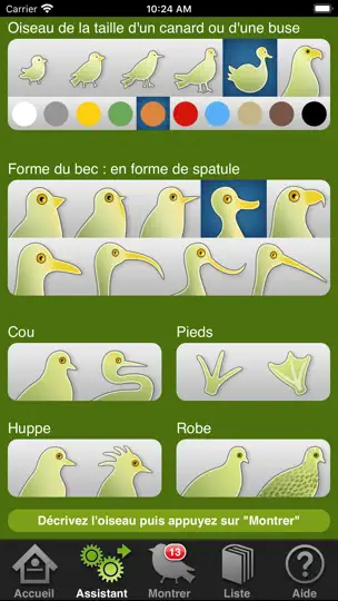 Capture d'écran de Oiseaux En Poche sur iPhone 3