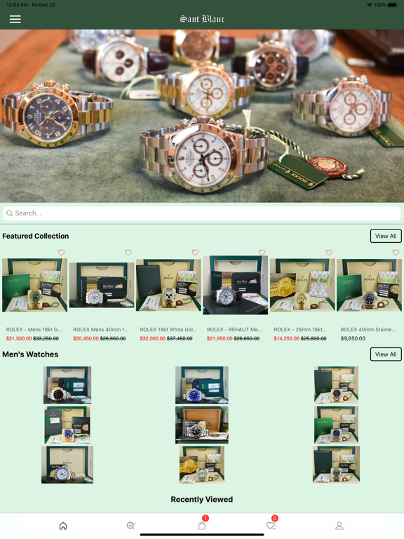 Sant Blanc iPad screenshot 6 - Shopping app