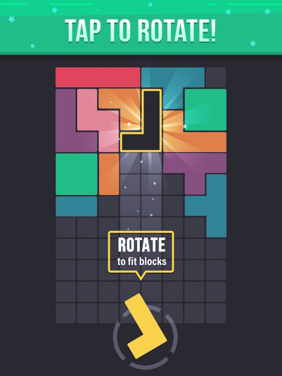 Screenshot #4 pour Block n Line - Block Puzzle