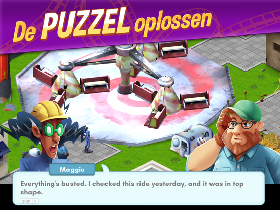 RollerCoaster Tycoon® Puzzle iPad app afbeelding 5