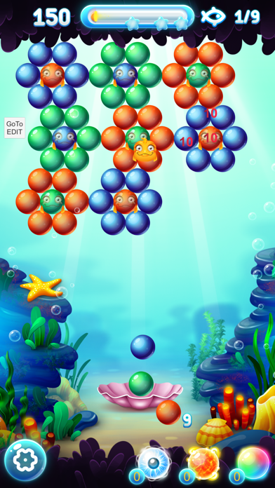 Screenshot #2 pour Sea Bubble Shooters